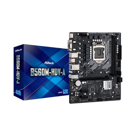 Mainboard ASROCK B560M HDV Intel B560 Socket 1200 M ATX 2 Khe Ram