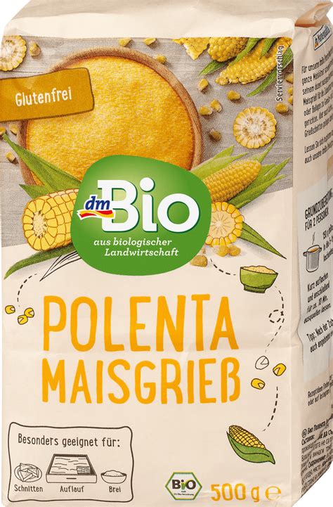 dmBio Grieß Polenta 500 g dm at