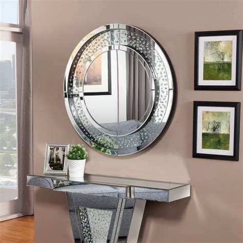 20 Inspirations Studded Wall Mirrors