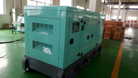 Silent Type Diesel Standby Generator 60hz Output 160kva With Low Oil