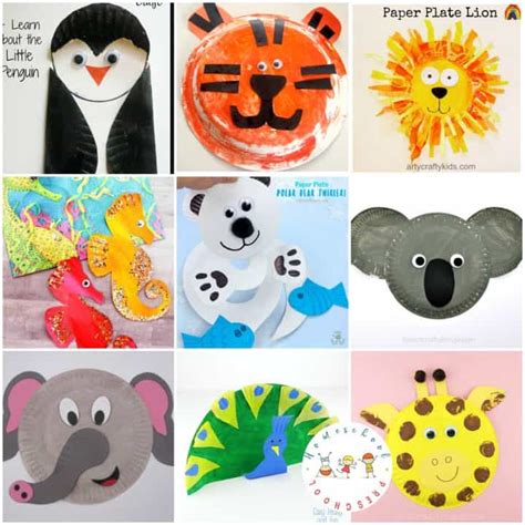 25 Awesome Zoo Animal Paper Plate Crafts for Kids