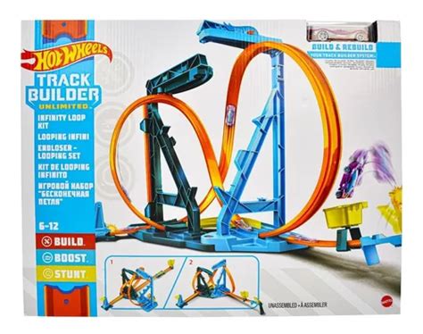 Hot Wheels Kit De Looping Infinito Track Builder Mattel Envío gratis
