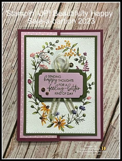 Sneak Peek Stampin Up Beautifully Happy With Dainty Flowers Dsp For