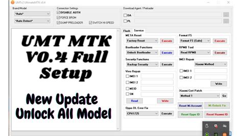 Umt Dongle Ultimate Mtk Tool Setup Letest Version Youtube