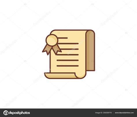 Best Paper Scroll Logo Icon Design Stock Vector by ©putracetol 200359770