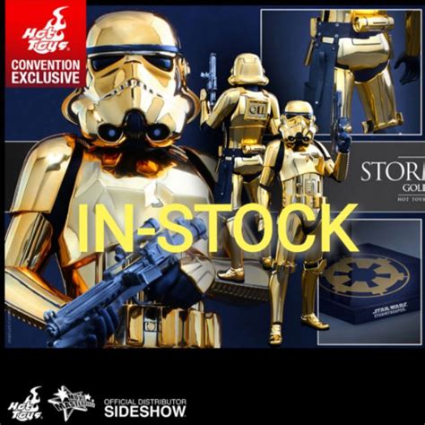 HOT TOYS STORMTROOPER GOLD CHROME VERSION MMS364 STAR WARS Shopee Thailand