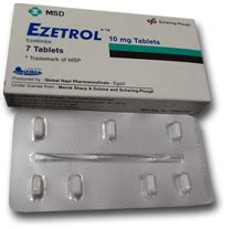 Ezetrol 10mg Tablets - Rosheta