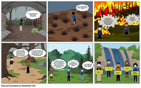 Contaminación Medioambiental Storyboard By Mayerli27212