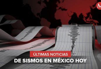 Sismo En M Xico Hoy Noticias Del Sismol Gico Nacional De Marzo