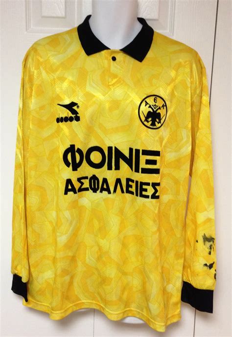 AEK Athens 1992-93 Home Kit