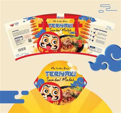 instant noodle packaging design  behance
