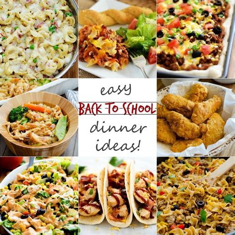 10 Elegant Back To School Dinner Ideas 2024