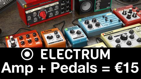 United Plugins Electrum A 15 Guitar Pedals YouTube