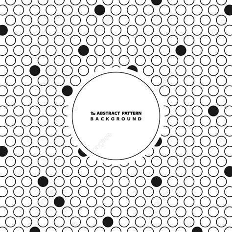 Abstract Circle Gray Dot Pattern Background With Copy Space Line