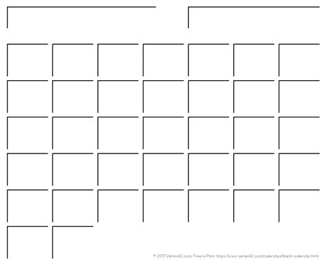 Calendar Squares Template at Bruce Green blog