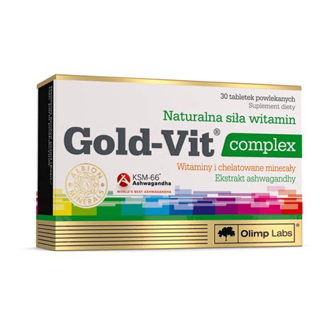 Olimp Gold - Vit Complex Vitamins and Chelated Minerals 30 Tablets ...