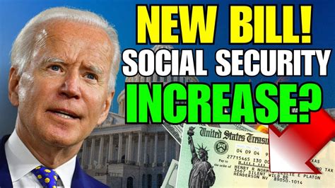 New Bill Social Security Major Increase SS SSI SSDI VA YouTube