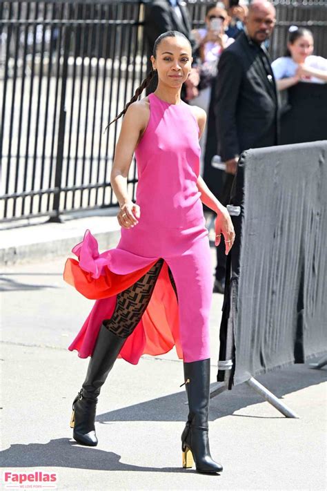 Zoe Saldana Aka Zoesaldana Nude Leaks Fapellas