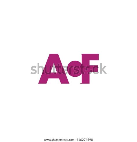 Acf Logo Vector Graphic Branding Letter Stock Vector (Royalty Free ...