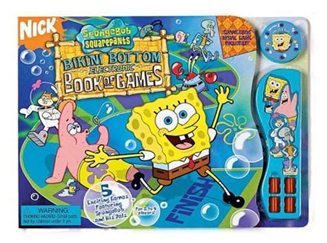 Spongebob Squarepants Bikini Bottom Games Nickelodeon Waters Coral 9780794404390 Amazon