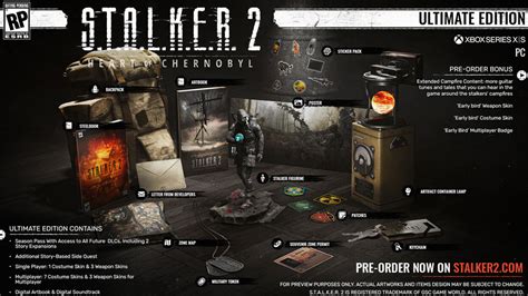 STALKER 2 coffret collector Xbox PC édition Ultimate limitée