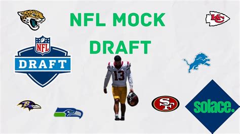 2024 Nfl Mock Draft Round 1 V1 Youtube