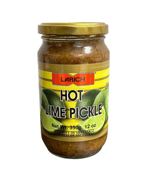 Larich Hot Lime Pickle 350g Colombo Stores