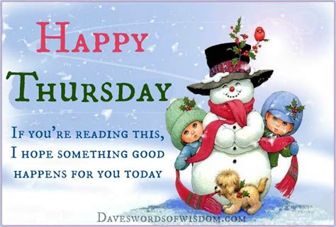 Happy Thursday Positive Winter Quote Pictures Photos And Images For