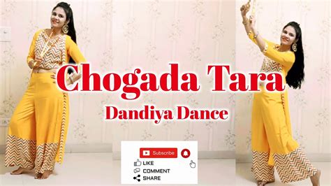 Chogada Tara Song Dandiya Dance Loveyatri Garba Dance Youtube