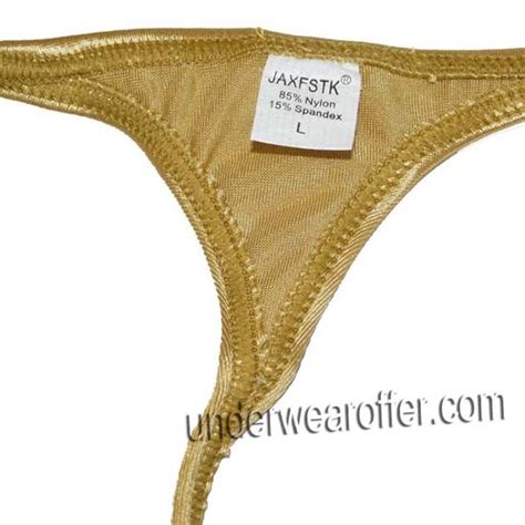 Sexy Men Shiny Micro Thong Bulge Pouch T Back Underwear Guy String Bikini Tanga MU622