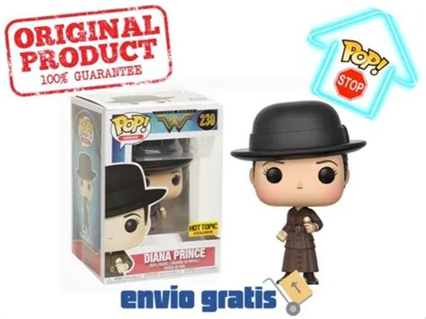 Pop Funko Diana Prince Exclusivo Hot Topic Envío gratis