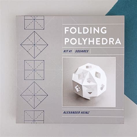 Folding Polyhedra Kit 1 Squares Spaziobk