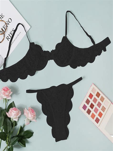 Buy FIMBUL Self Design Non Padded Lingerie Set Lingerie Set For Women Myntra