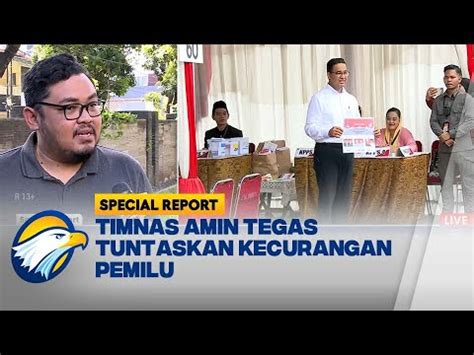 Special Report Agenda Anies Jelang Rekapitulasi Nasional Youtube