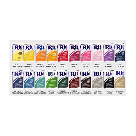 TINTE RIT PARA ROPA - Dumé Mercería