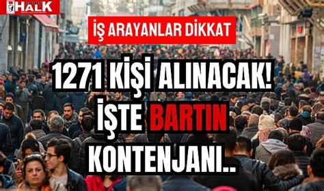 İŞ ARAYANLAR DİkKAT GÜNCEL BARTIN HALK GAZETESİ BARTIN HABER