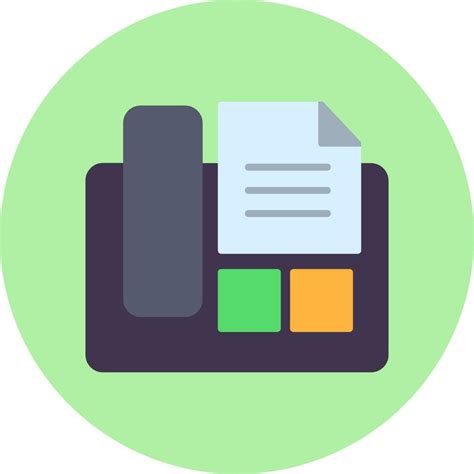 Fax Machine Vector Icon 36802125 Vector Art At Vecteezy