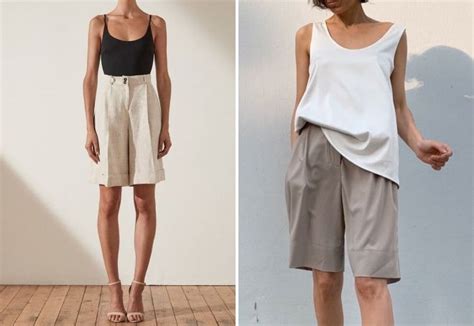 Женские бермуды - кому идут, как выбрать и носить с топом и кроссовками