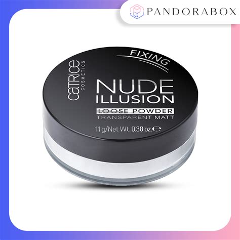 Catrice Cosmetics Fixing Nude Illusion Loose Powder Transparent Matte 11g Shopee Malaysia