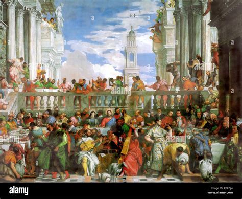 Wedding Feast At Cana Hi Res Stock Photography And Images Alamy