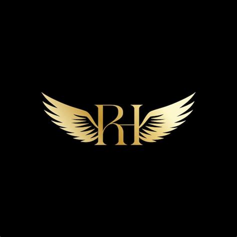 Premium Vector Rh Logo