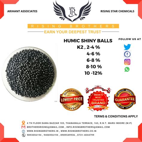 25 Kg Bag Granules Humic Amino Shiny Balls At Rs 40 Kg In Indore ID