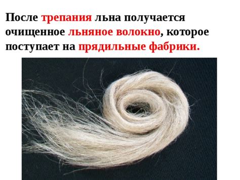 Презентация по трудовому обучению по теме "Лён. Льняное волокно ...