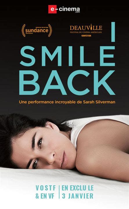 Affiche Du Film I Smile Back Photo Sur Allocin