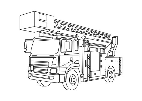 Fire Truck Template