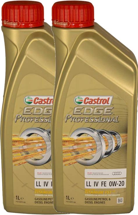 Amazon.fr : Huile de moteur Castrol Edge professionnel LL IV FE 0W-20 ...