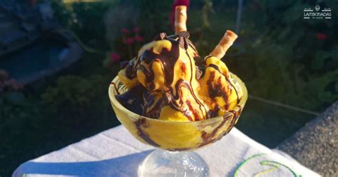 Helado De Naranja Casero Lambonadas De Galicia