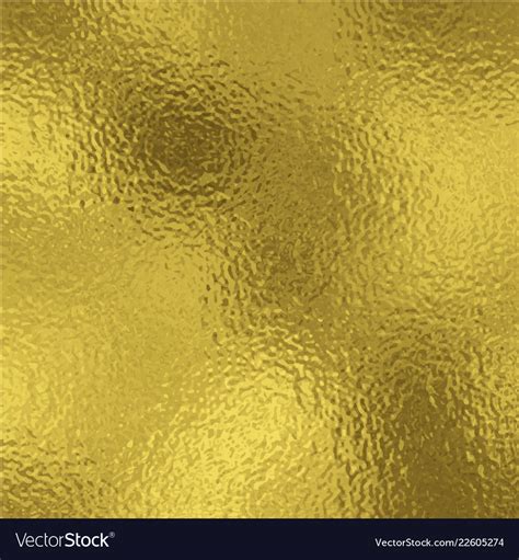 Gold foil background Royalty Free Vector Image