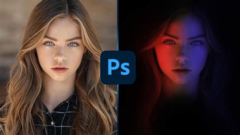 Portrait Dual Lighting Effect In Photoshop Beginners Tutorial YouTube