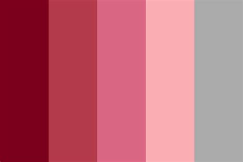 Dark Red Gradient Color Palette